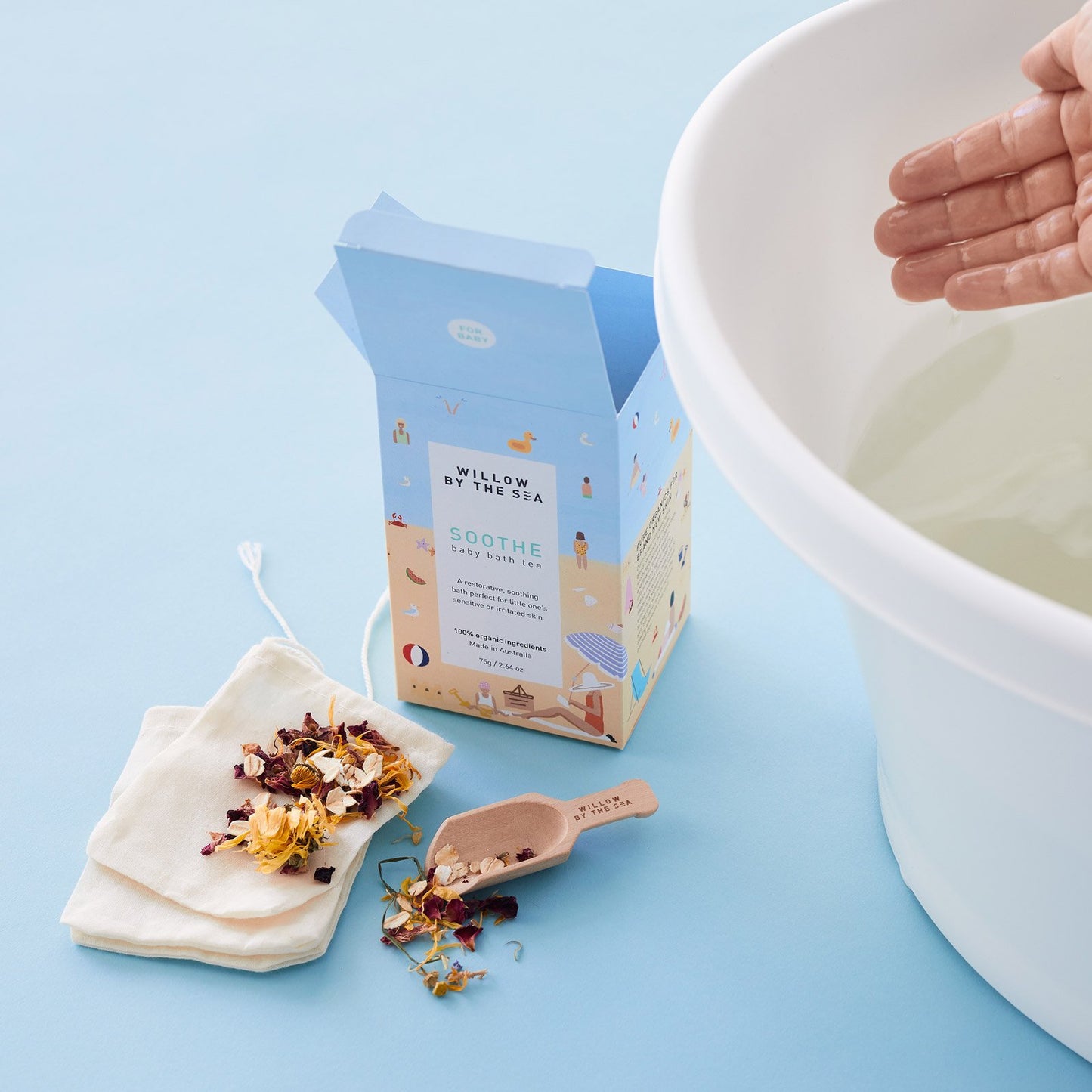 Willow By The Sea - Soothe Baby Bath Tea