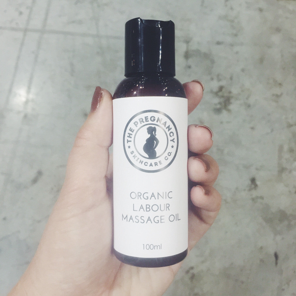 Organic Labour Massage Oil 100ml